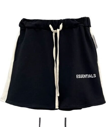 Essentials Casual Black Shorts
