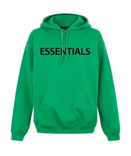 Essentials Oversized Sweat Hoodie Green